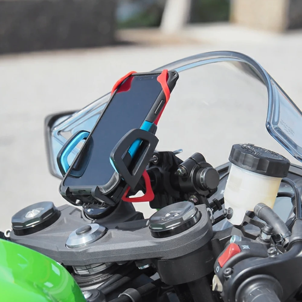 دراجة نارية حامل هاتف GPS الملاحة حامل اكسسوارات جديدة ل ZX-6R ZX6R ZX-636 ZX636 2018-2025 2024 2023 2022 2021 2020 #3