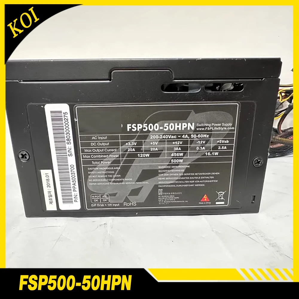 

Для промышленного компьютера FSP GROUP INC промышленный источник питания FSP500-50HPN 500 Вт