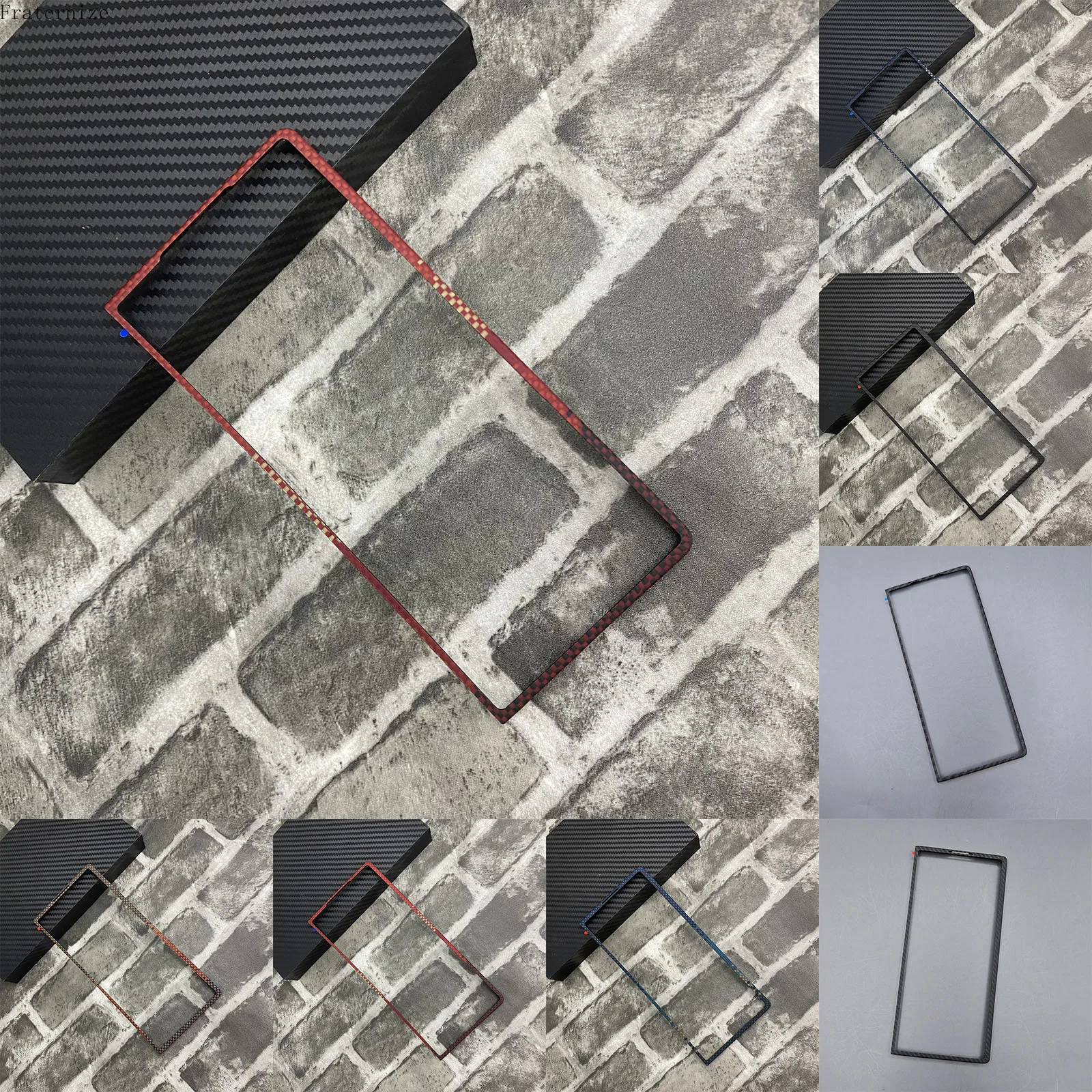 

Тонкий арамидный передний чехол из углеродного волокна для Samsung Galaxy Z Fold 7, защитный чехол, аксессуары для мобильных телефонов