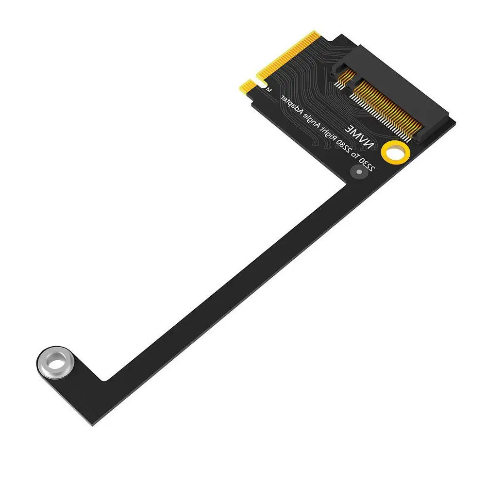 PCIE 0, 75 m2 Transfer Board 90 Grad Transfer karte SSD Adapter für Asus Rog Ally SSD Speicher karte Adapter Konverter Transfer W6B5