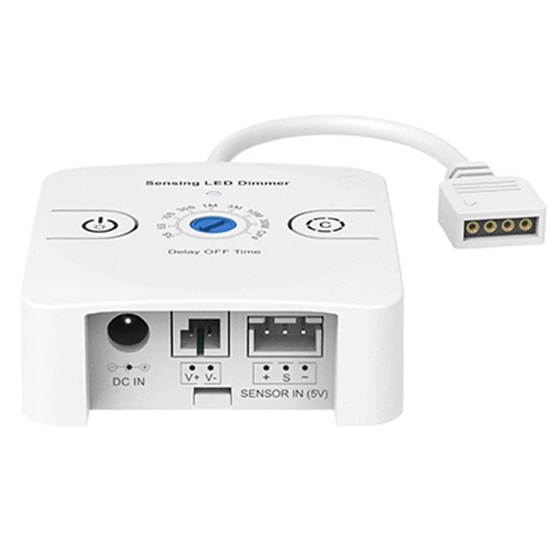 Sensor 3CH LED Controller DC 12V 24V Dimmer Suitable for staircase corridors closet indoor light sensor switch control