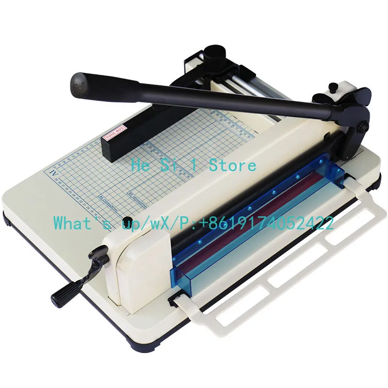 Heavy duty paper cutter paper cutter 858A4 thick layer manual bid  4CM thick