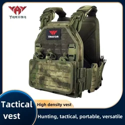 Kamizelka taktyczna YAKEDA Outdoor Hunting Plate Carrier Ochronna regulowana kamizelka Airsoft Carrier Sprzęt bojowy 6094 kamizelka