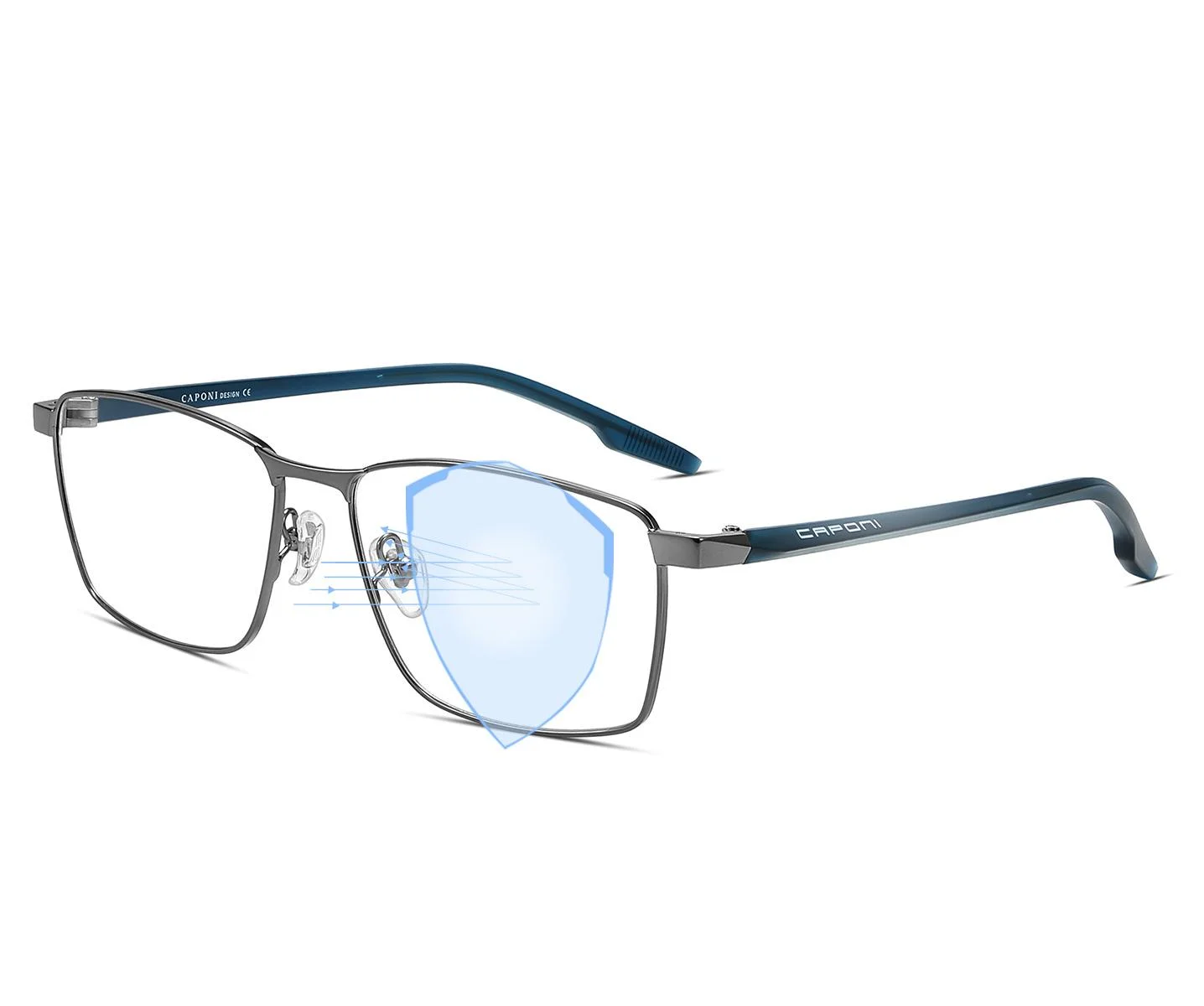 CAPONI 28733 Computerbrille Schwarz/Standard 4