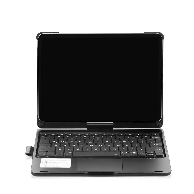 Wireless Tablet Keyboard Tablet Backlit Wireless Keyboard Rainbow Light Keypad Protective Tablet Keyboard Tablet Accessory