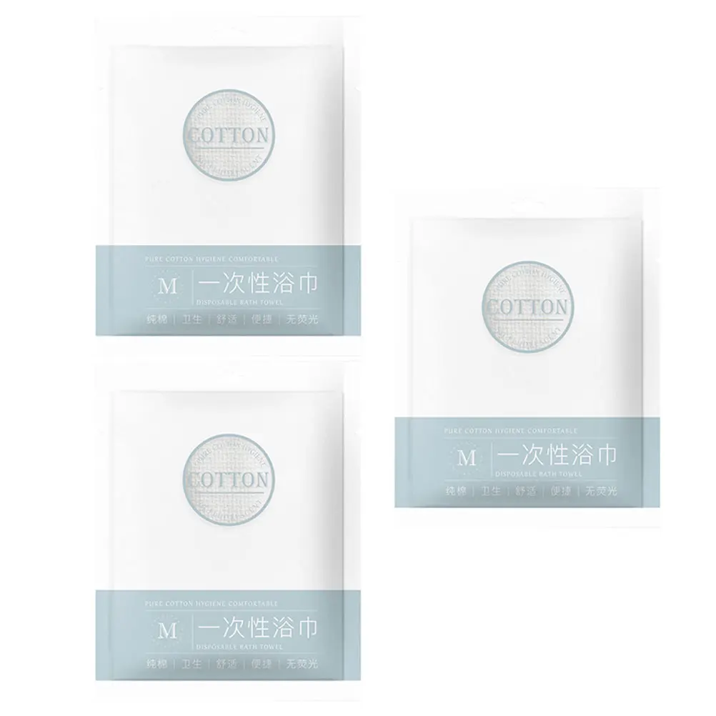 

3 Pcs Towels Thickened Bath Foldable Shower Convenient Beauty Travel Bathing Oversized Portable Fitness