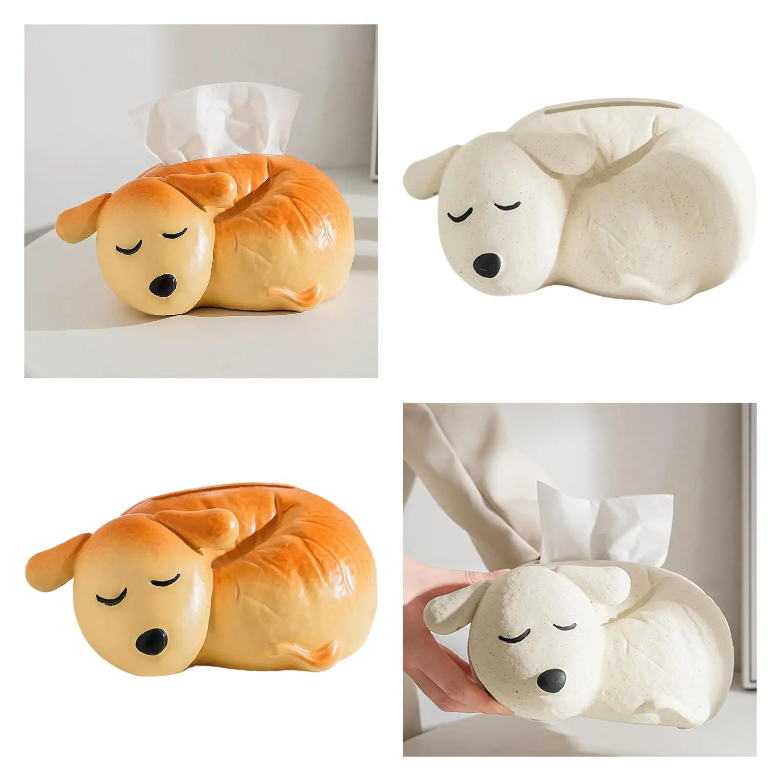 Tissue Box Cover Decor Ceramic Tissue Box for Countertop Office Coffee Table