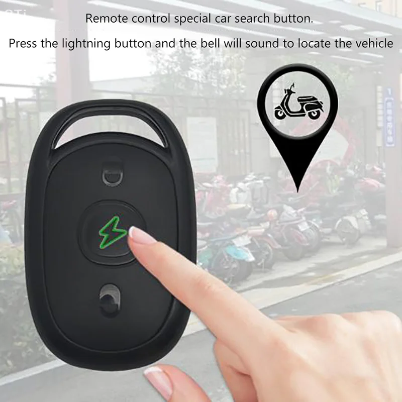 48-72V Anti-Theft E-BIKE ALARM สกู๊ตเตอร์ความปลอดภัย Dual รีโมทคอนโทรลเครื่องตรวจจับ Anti Lost รีโมทคอนโทรลเครื่องตรวจจับนาฬิกาปลุก