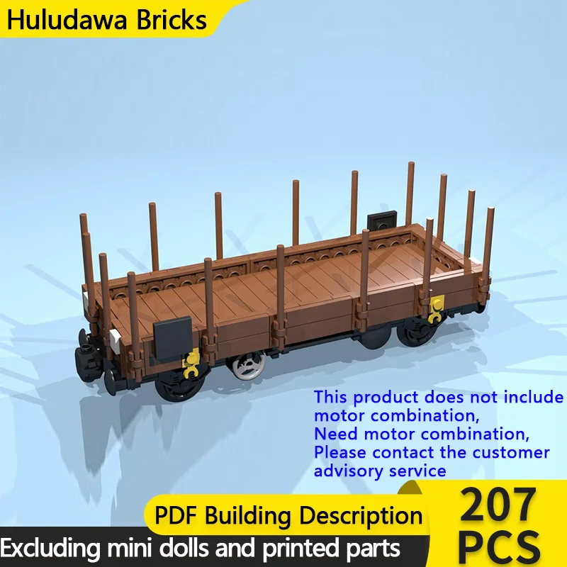 

Модель городской автомобиль MOC, строительные кирпичи, 4-колесный коричневый кол, универсал, модульная технология, детские праздничные подарки, сборка игрушек, костюм