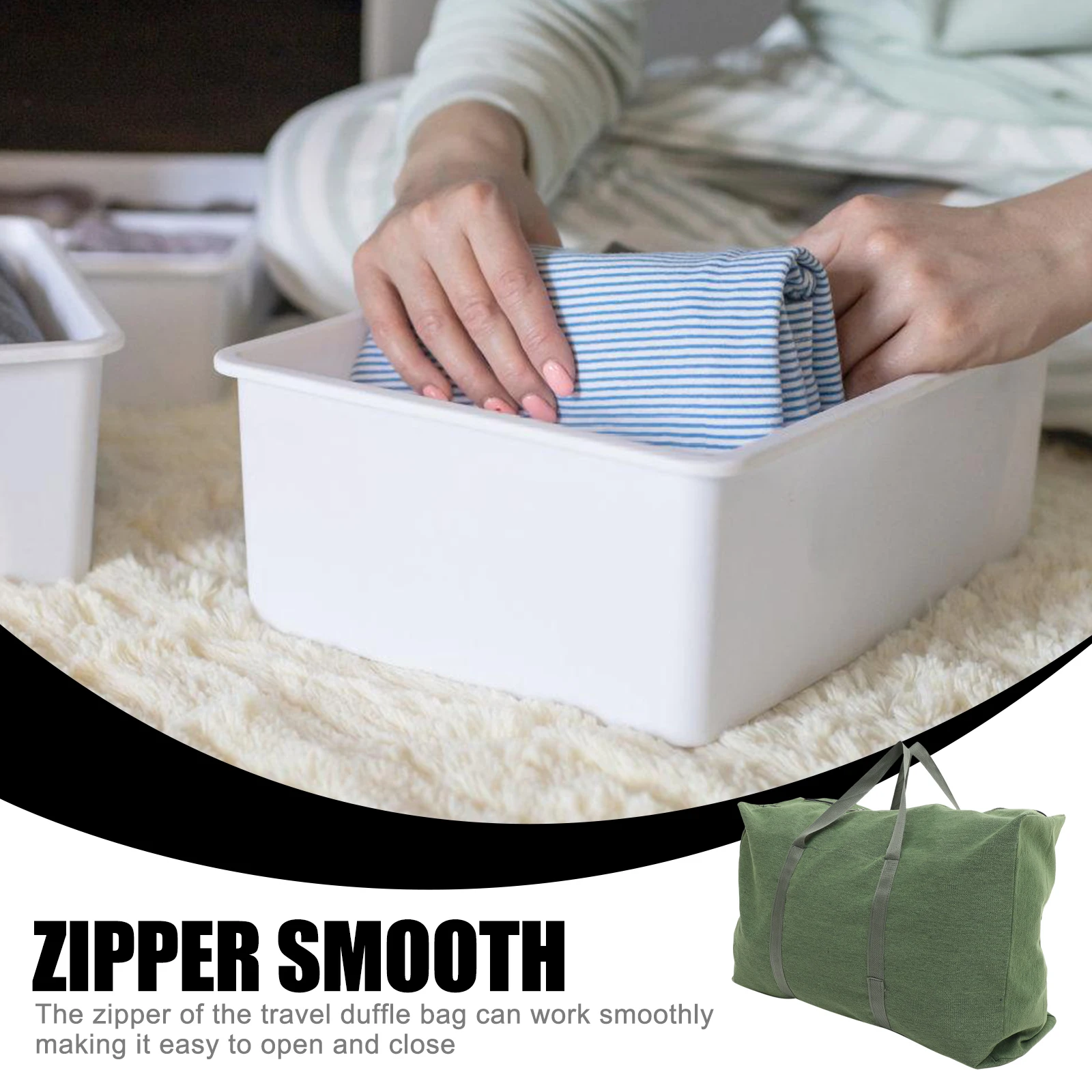 

1 шт., большая вместительная дорожная дорожная сумка, оливково-зеленая парусиновая сумка для хранения багажа для домашнего одеяла, выходных, спортивных поездок