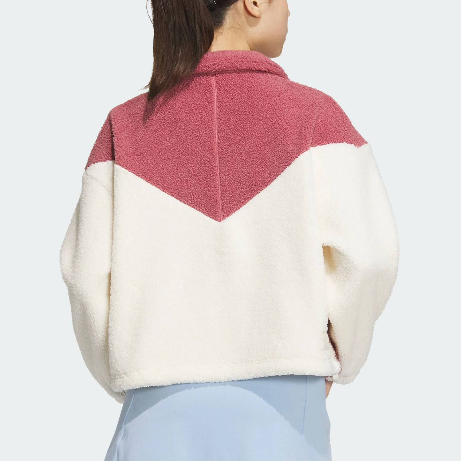 سترة أزياء نسائية من مزيج الصوف الأصلي من أديداس JD6370 #3