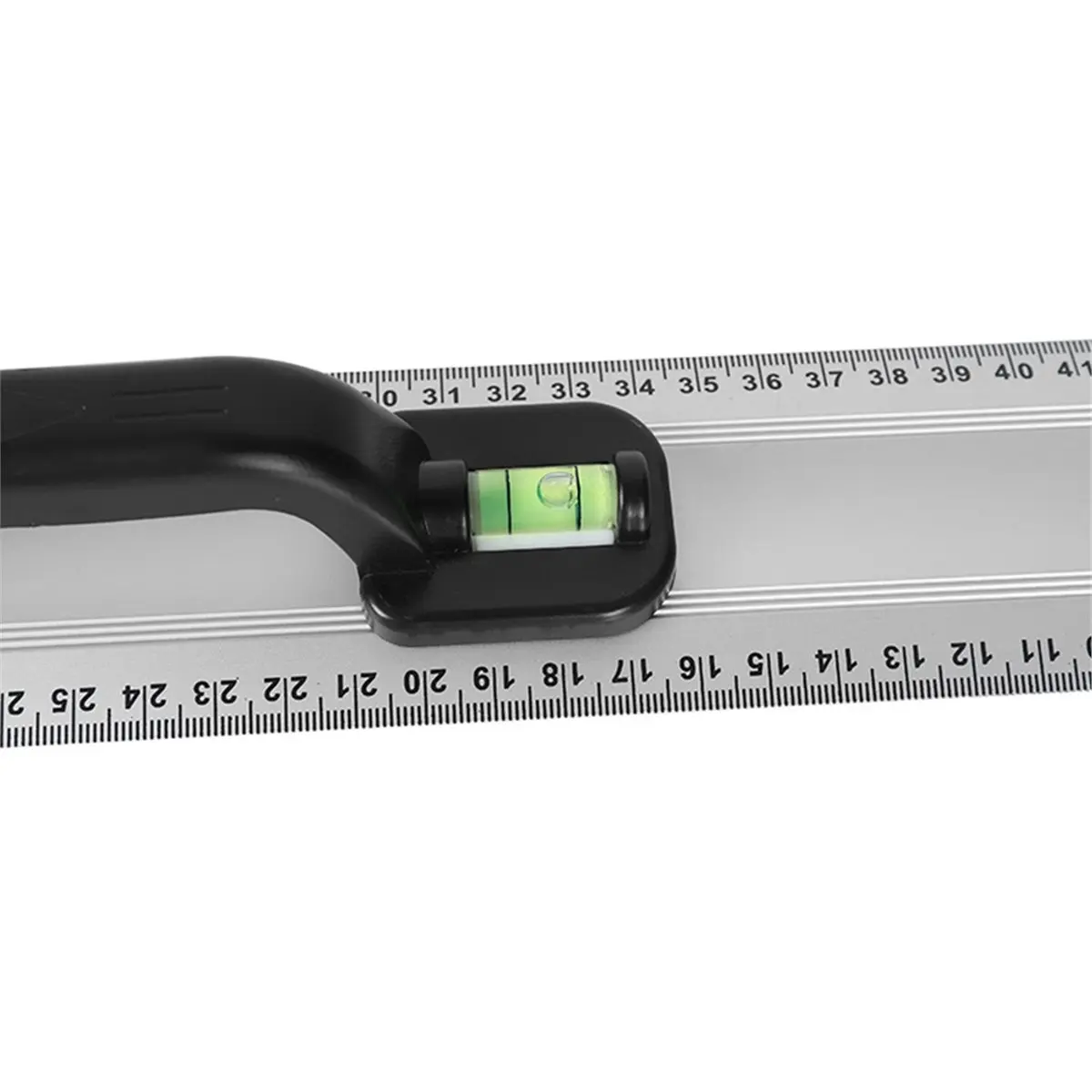 【50% OFF】Aluminum Alloy Ruler with Handle, 60cm Cutting Ruler, Line Drawing Ruler, Safe Centimeter Ruler,Drafting Ruler