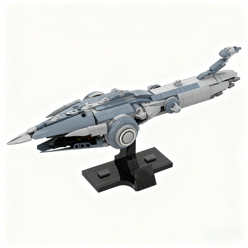 638 stücke MOC Midi Skala Malevolence Subjugator Klasse Star Schlacht Modell Bausteine Architektur Spielzeug Weihnachten Geschenke Bildung