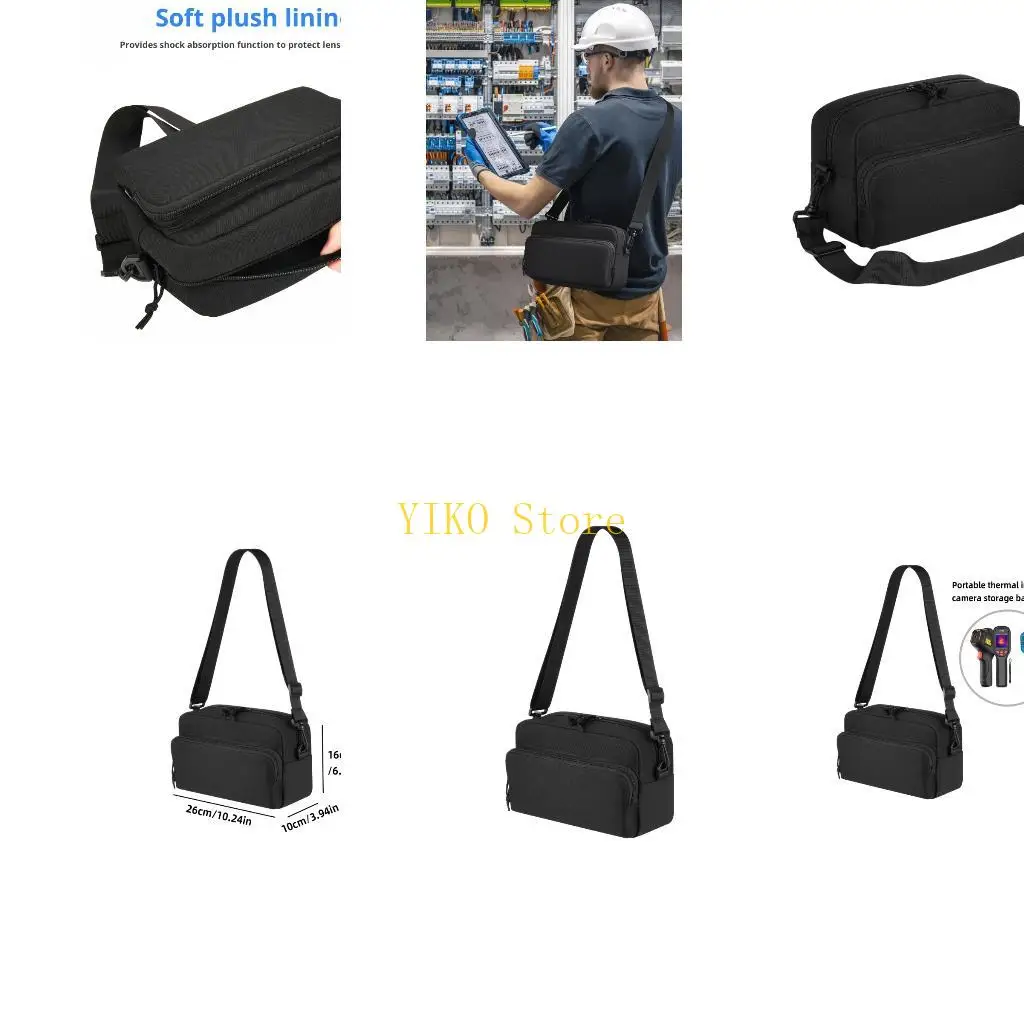 K32C Protector Case With Adjustable Shoulder Strap Zippered Pockets Multiple Compartment