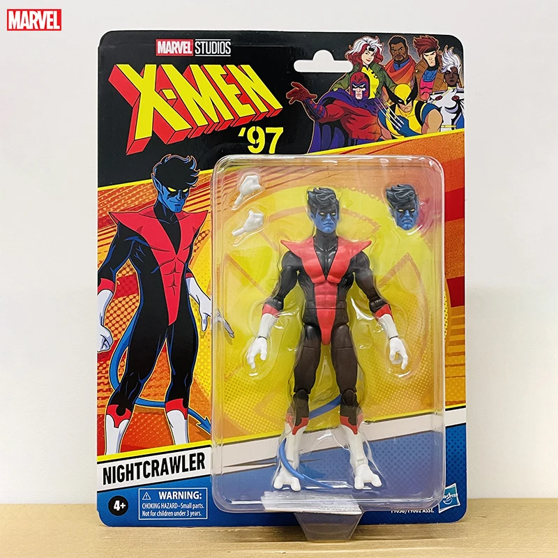 

In Stock 1/12 Ml Marvel Legends Series X-Men 97 Nightcrawler Action Figure Toy Periphery Collection Presents Child Birthday Gift