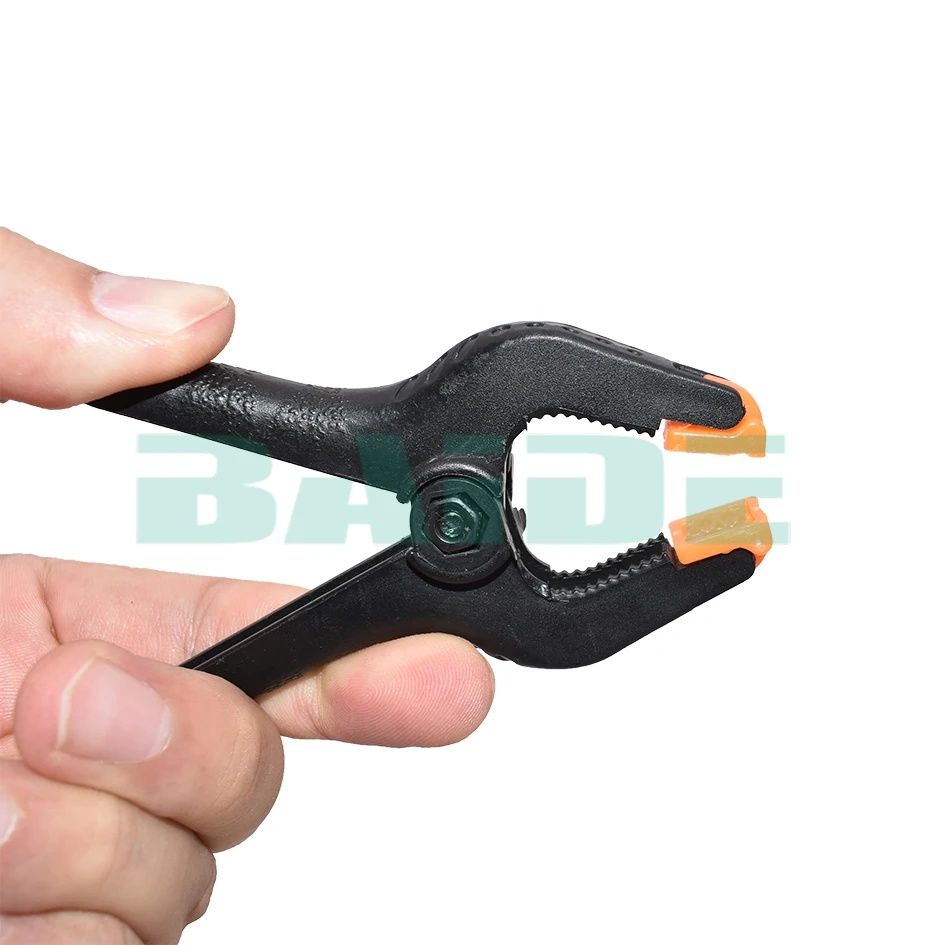 88mm Black Plastic Fastening Clamps for iPhone LCD Screen Clamp Repair Tool 100pcs/lot