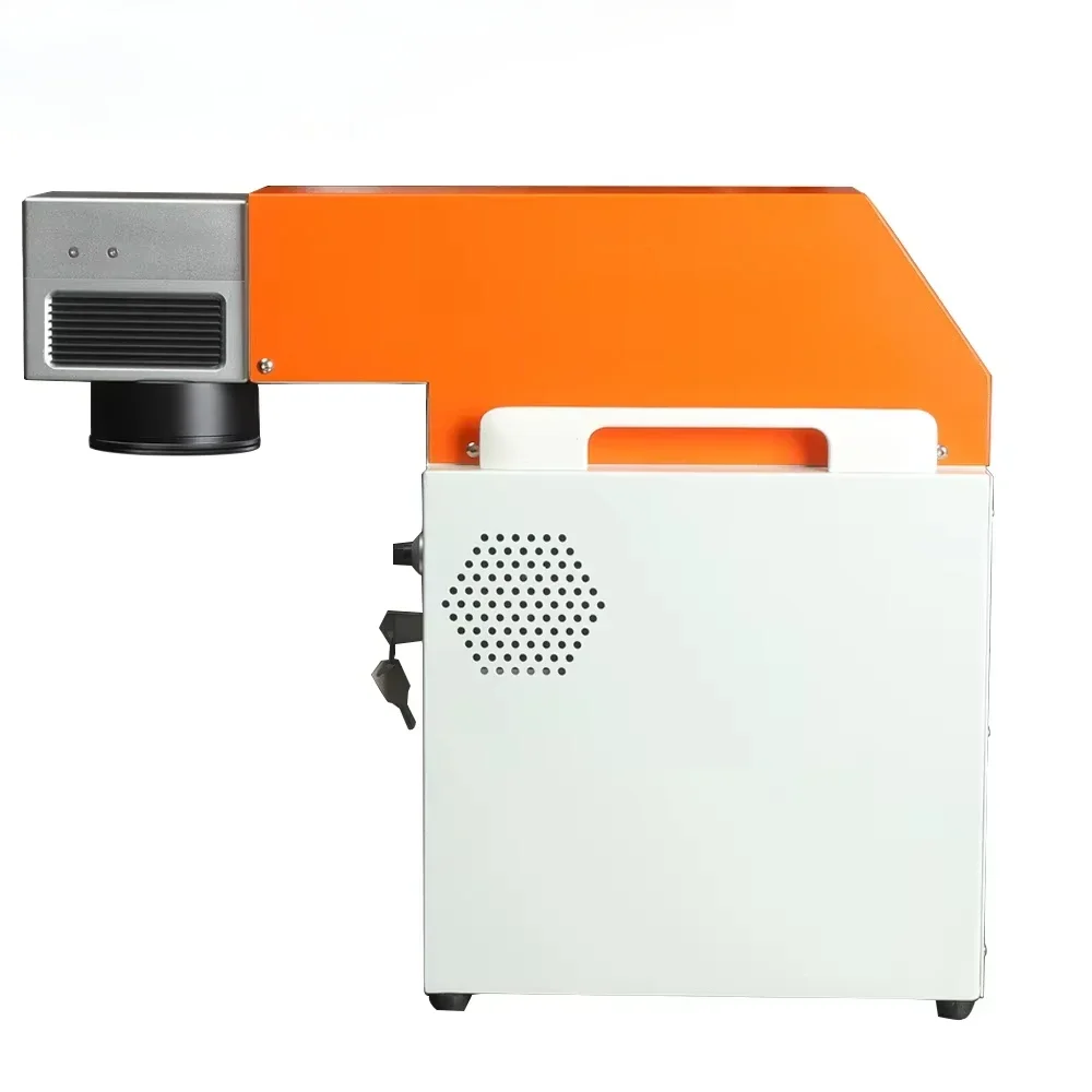 Hot Sale 2W IPG/MAX Laser Engraver Mini Type Fiber Laser Marking Machine for Metal