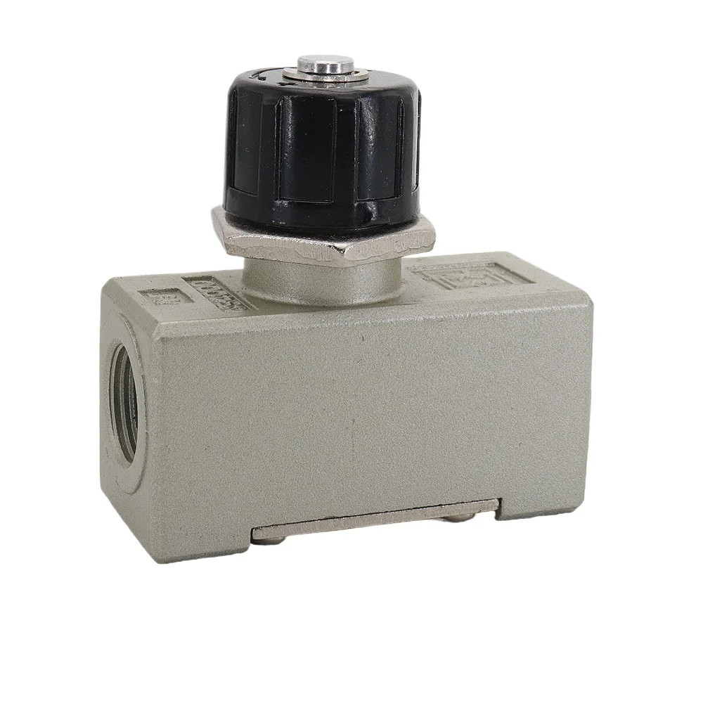 Pneumatic Flow Control Valve AS2000‑02 AS4000‑03 AS4000‑04 High Flow Speed Regulator Throttle Control Valve
