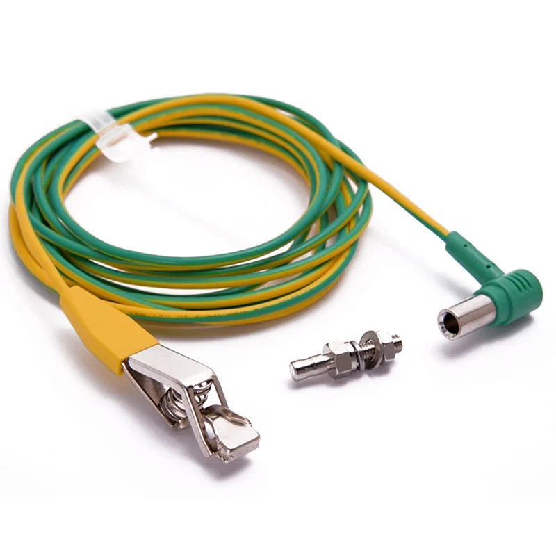 Medical Connector Equipotential Grounding Terminal 8AWG 10AWG 14AWG 600V Yellow and Green Ground Wire UL CE Approved M6