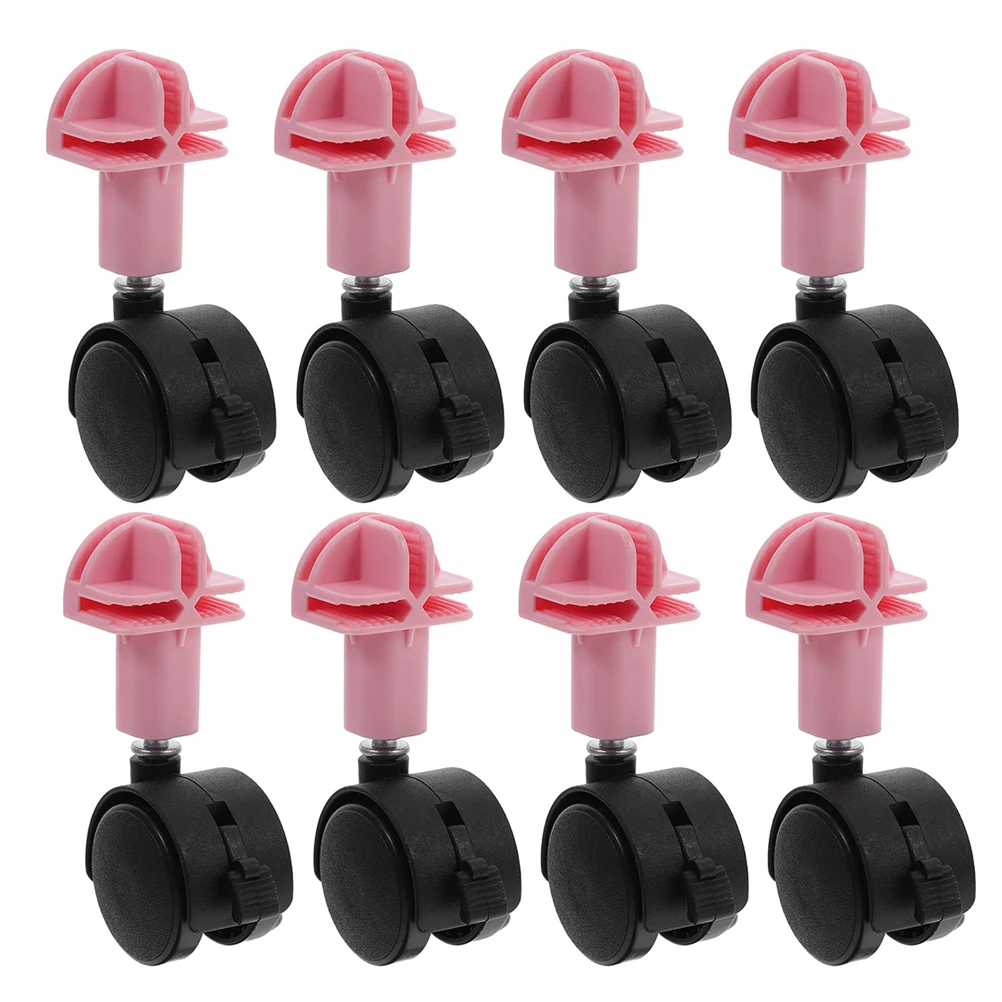 

8pcs Cat Cage Casters Swivel Heavy Duty Pet Crate Wheels Replacement Durable Caster Wheels Easy Mobility Noise Reduction