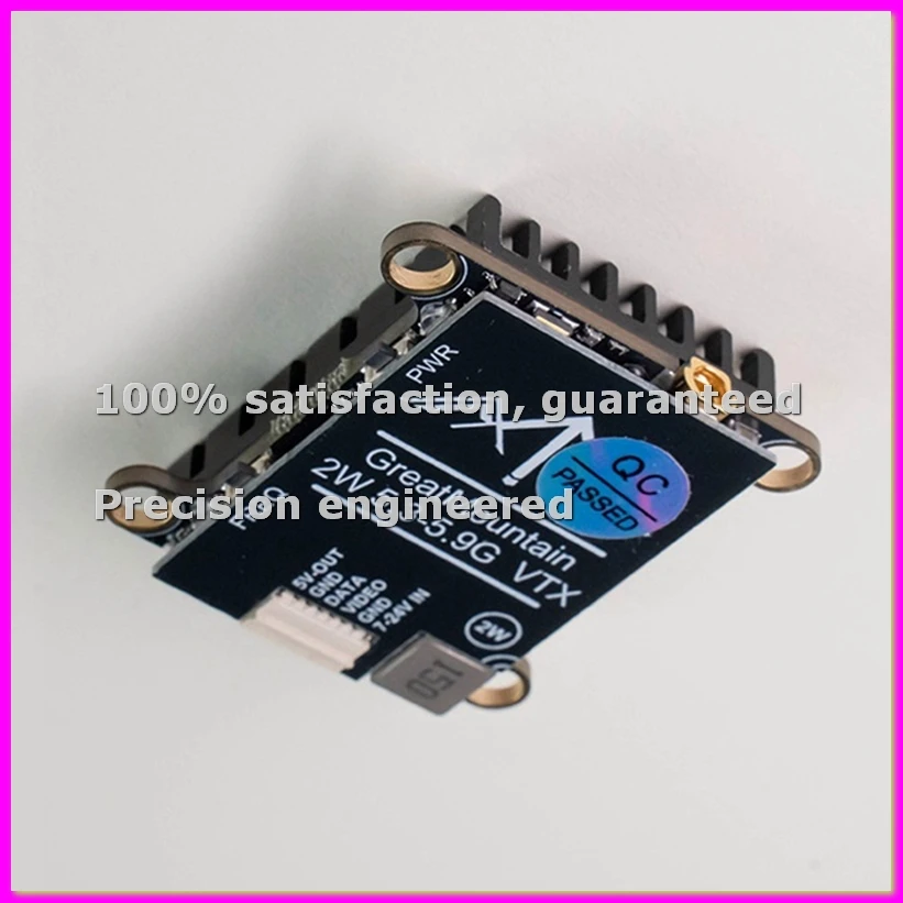 Beacon 5.8G 2W VTX High Power FPV Video Transmitter TBS Protocol with 16CM Antenna for FPV Long Range RC Drone-ABVP