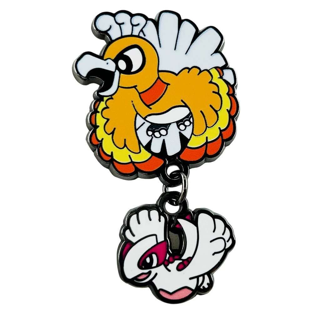 Cute Mythical Creatures Enamel Pin Fantasy Adventure Game Peripheral Badge RPG Brooch Gamer Fan Gifts Collectibles Souvenirs