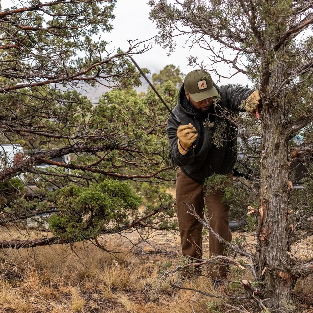 25" Machete with Plain Edge and Saw Blade, Gator Grip Handle, Sheath for Gardening, Survival, Hunting, Camping