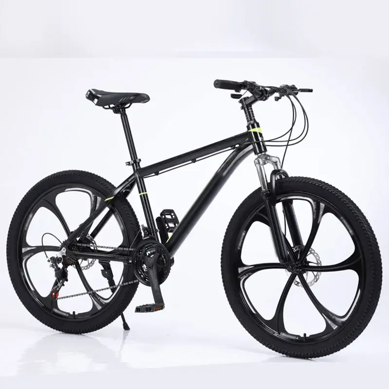 27 Speed Road Bicycle, Steel 24 Inch Downhill Bike Mountain Adult Bikes For Men Women/