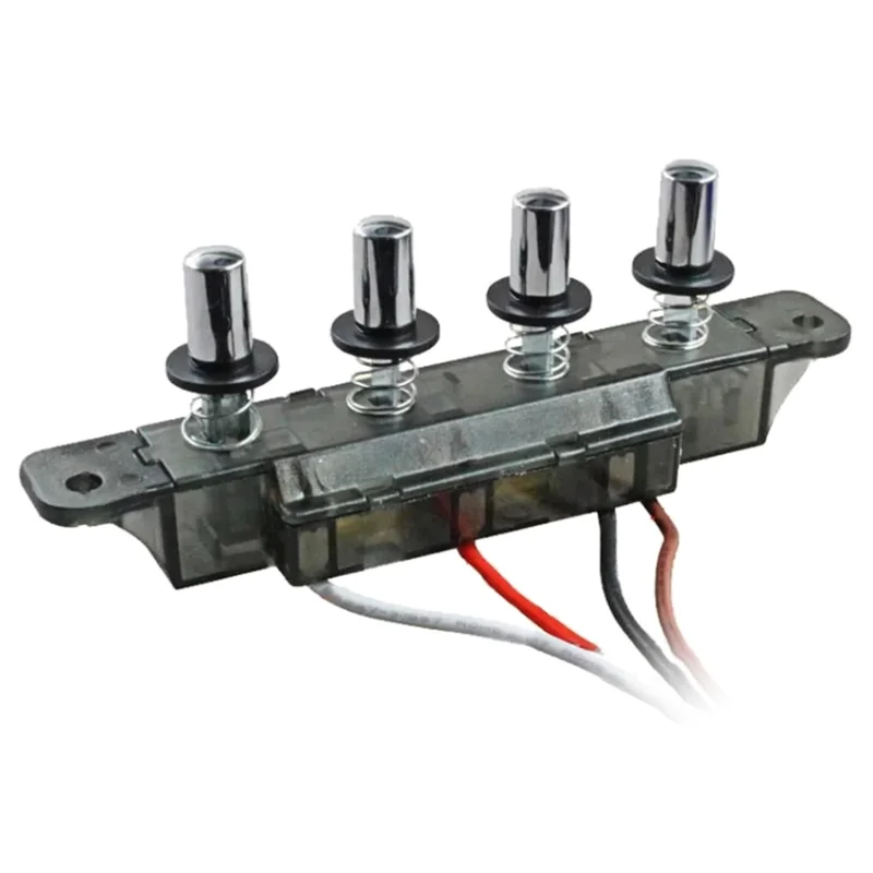 UNCL لوحة تحكم عالمية 4-زر غطاء محرك السيارة الطراز القديم الملحقات زر التبديل