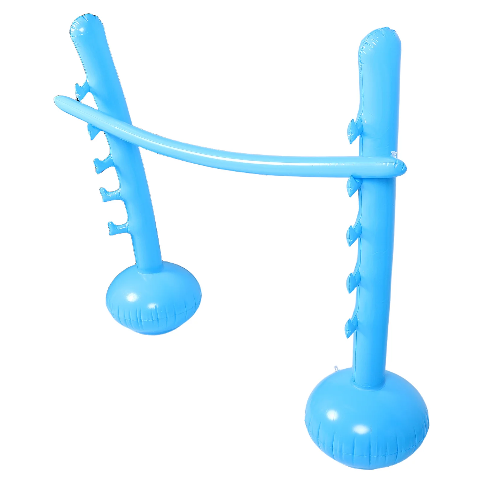 

Inflatable High Jump Bar for Kids - Vibrant Color Sturdy PVC Portable Jumping Game Backyard Beach Party Outdoor Summer Games