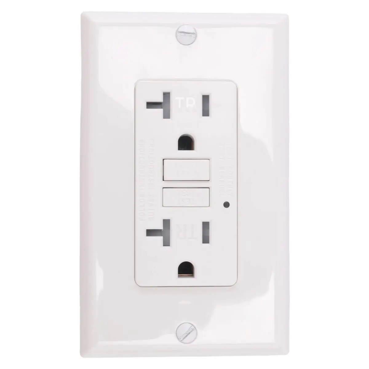 Розетка DTDT hot-GFCI 20А, электрическая розетка GFI с LED-индикатором, 20А с защитой от несанкционированного доступа и УЗО (устройство защиты от утечки тока в землю)