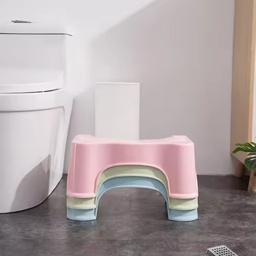 New Bathroom Squatty Potty Toilet Stool for Children Pregnant Woman Seat Elderly Toilet Foot Stand Stool Bathroom Accessories - Image 4