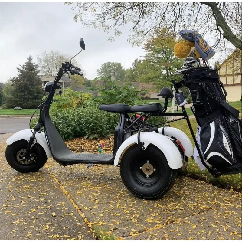 

australia market 2000W Motor Foldable Electric Golf Scooter 3 Wheels Mini Chinese Cheap Electric Golf Carts three wheel golf