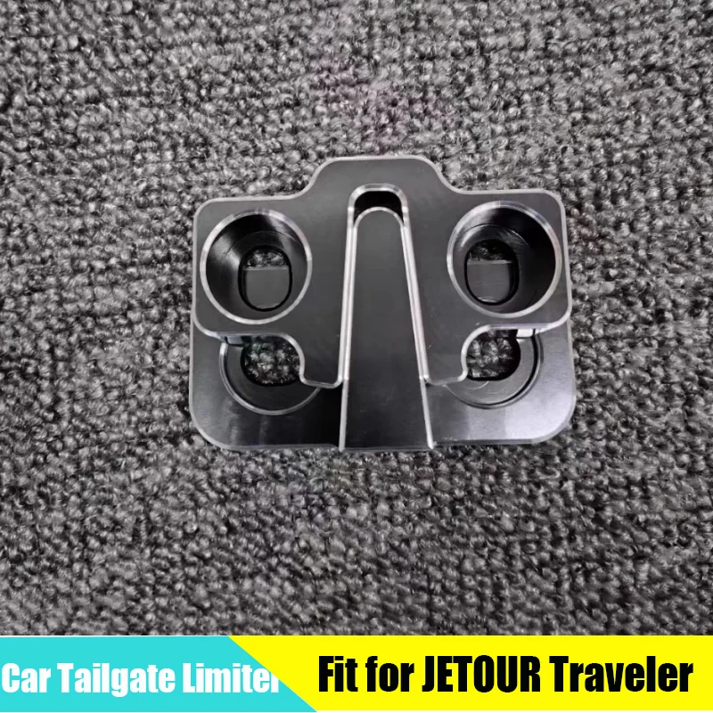 Car Tailgate Limiter Suitable for JETOUR Traveler T2 2023+ Aluminum Alloy Anti-sinking Limit Block Car Exterior Accessories