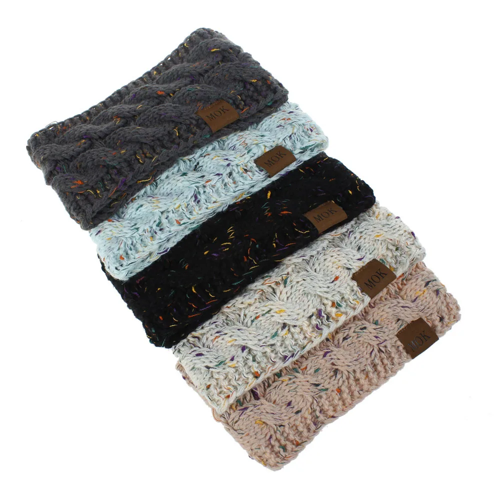 Neue Plüsch Stirnband Winter Warme Breite Elastische Haarband Feste Breite Turban Ohr Wärmer Haarband Weiche DIY Haar Zubehör Kopfbedeckungen – Detail 28