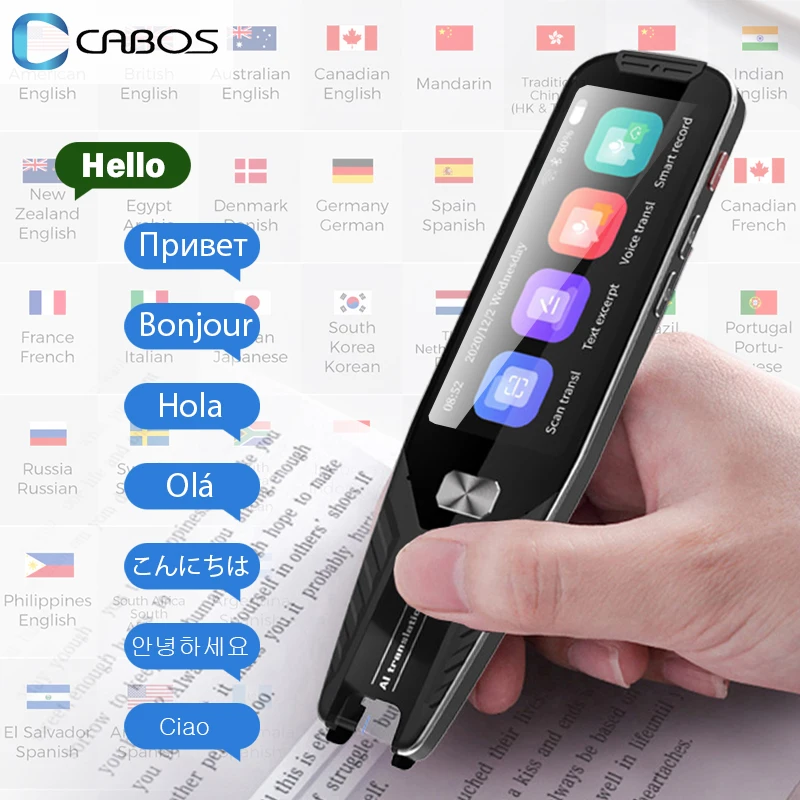 

Dictionary Translation Pen Scanner Text Scanning Read 60 Languages Touchscreen Offline Translator 134 Language Voice Translation