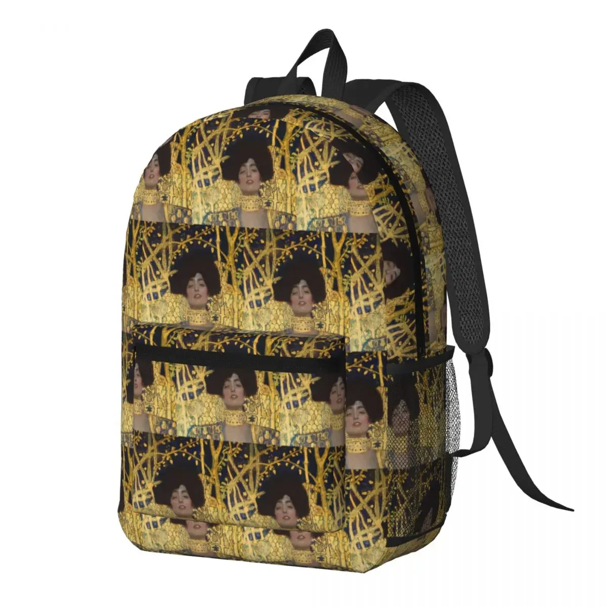 Gustav Klimt Art Austrian Artist Backpack Daypack Large Capacity Boys Girls BookBag School Bag Shoulder Bags for Men Women
