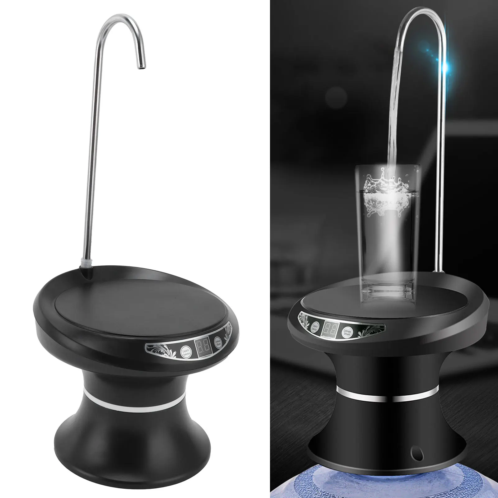 

Диспенсер для питьевой воды, настольный автоматический электрический насос для бутилированной воды для домашнего офиса