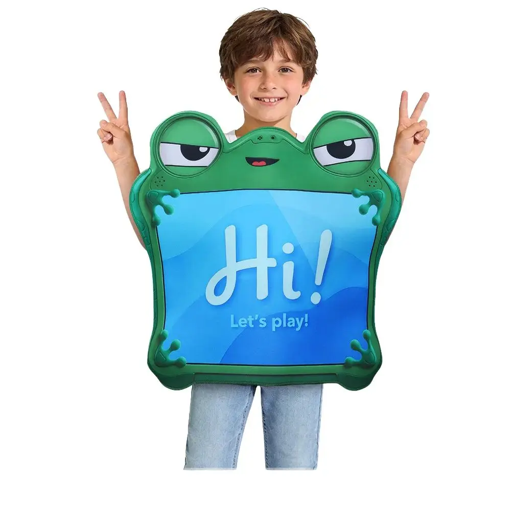 Lilypad Smart Tablet Funny Toy Story Cartoon Frog Tablet Cosplay Outfits Sponge Suit Halloween Parade Fancy Clothing