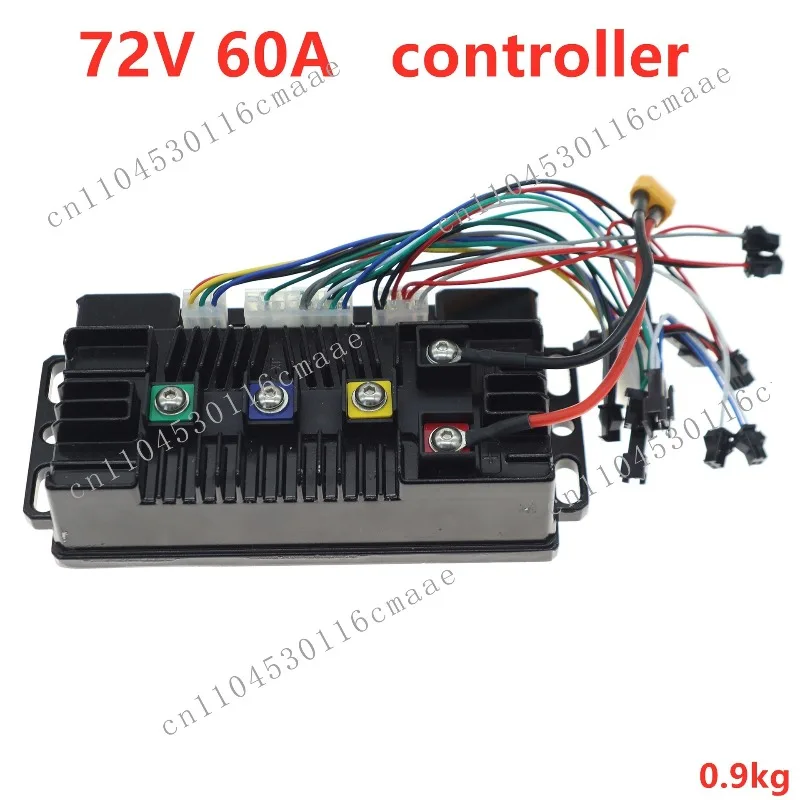 72V Electric Scooter Parts  Upgrade with High-power 60A Brushless DC, High-quality Electric Two-wheeler Scooter Controller