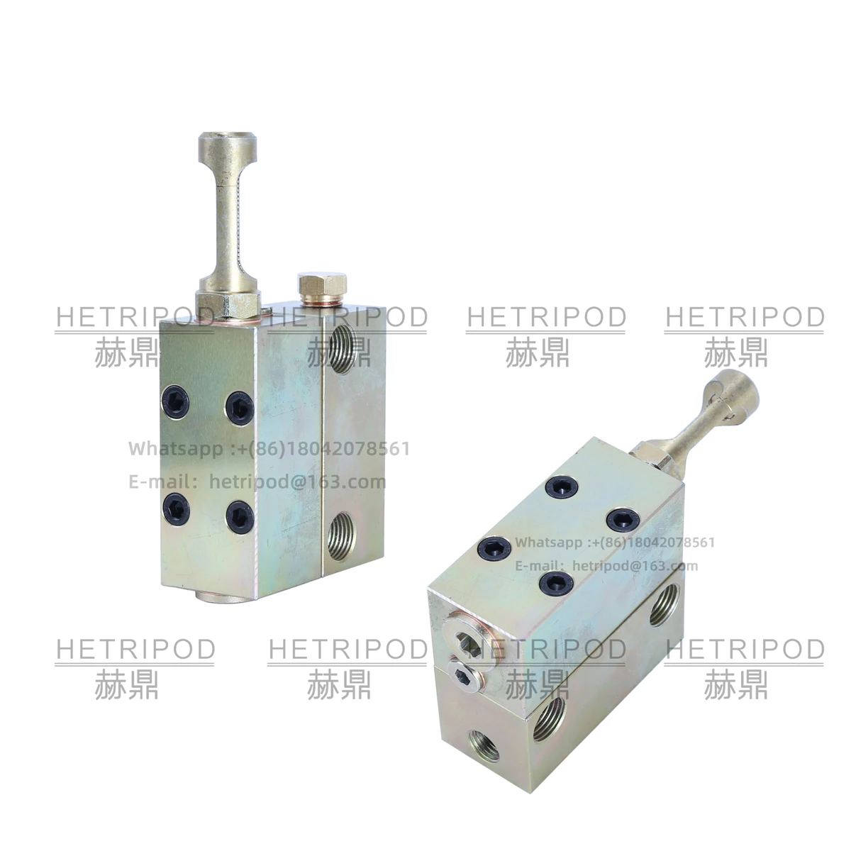 Centralized lubrication system Double line valve Hydraulic valve Industrial lubrication distribution valve