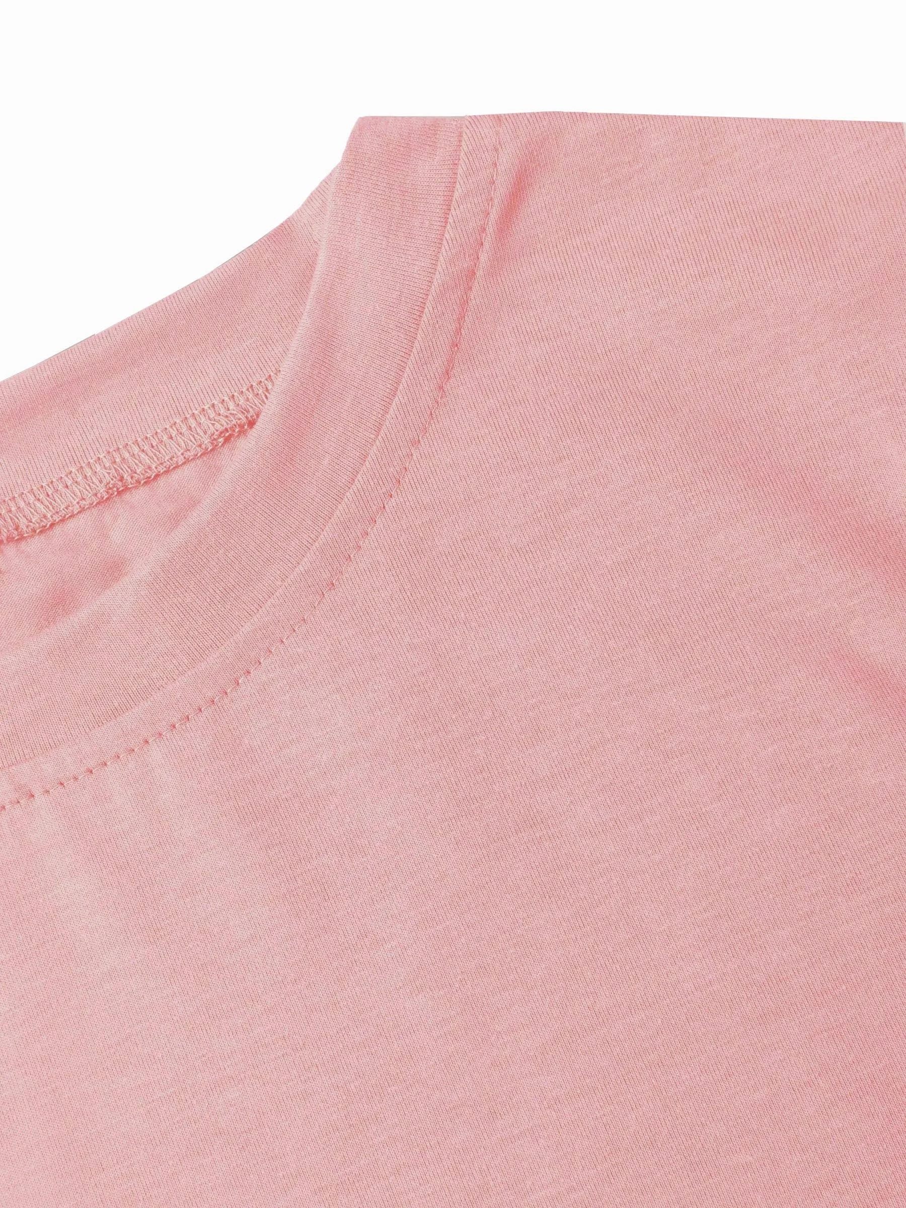 تي شيرت نسائي بأكمام قصيرة ورقبة دائرية مقاس كبير مع طباعة حروف K ناعم ومسامي أنيق للربيع والصيف