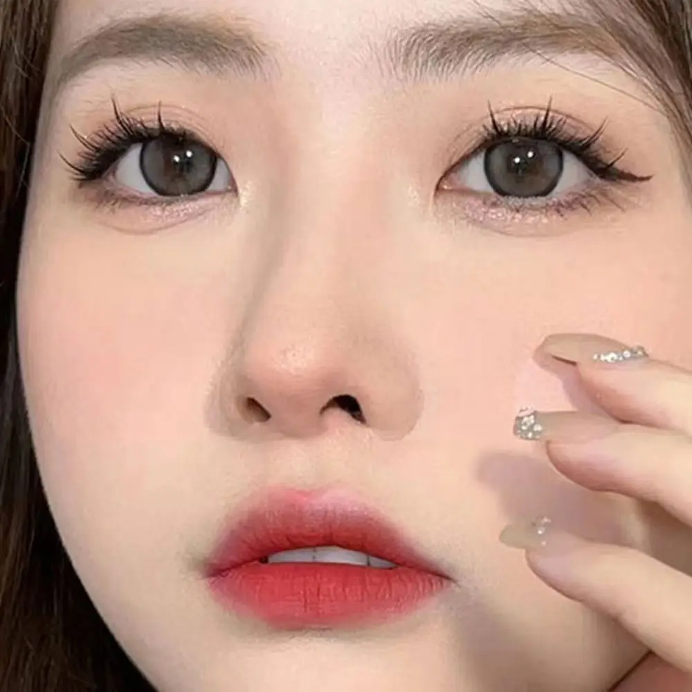 8 paia Innesto Aspetto naturale Piccolo diavolo Ciglia a striscia completa Ciglia finte dense arricciate Trucco ciglia a lunga durata fai da te