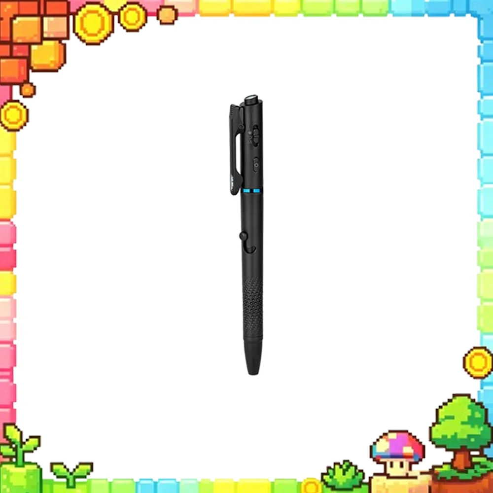OLIGHT O'Pen 3 Multifunctional Pen Light Black Class 1 Rechargeable Writing Pen LED Light for Daily Carry Work and Outdoor Use