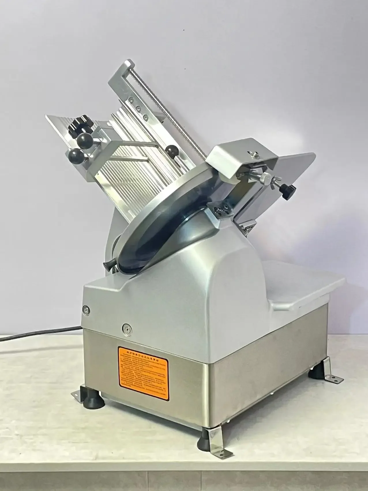 Heavy Duty 12-13 Inch Oil-Free Automatic Frozen Meat Slicer