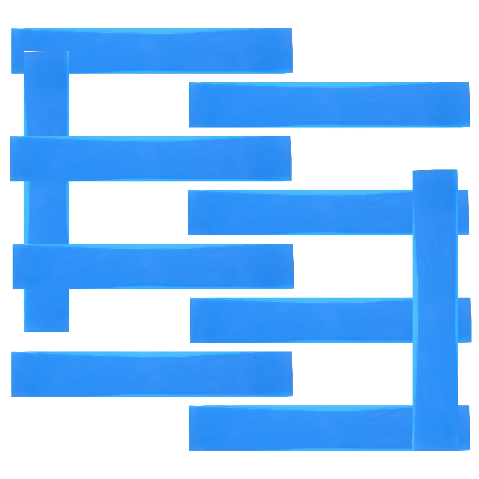 10pcs Elastic Table Chair Straps Colored Child Fidget Bands Classroom Bouncy Multi Use Writing Accessories