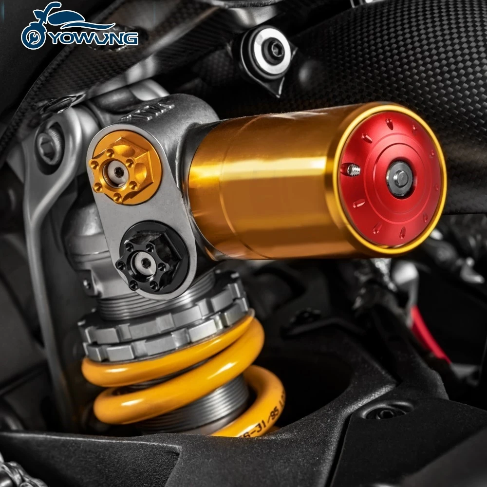 Motorcycle Accessories For Ducati Panigale 899 959 1199 1199S 1299 S V2 XDIAVEL 1262 1262S Frame Plug Cap Swing Arm Hole Plugs