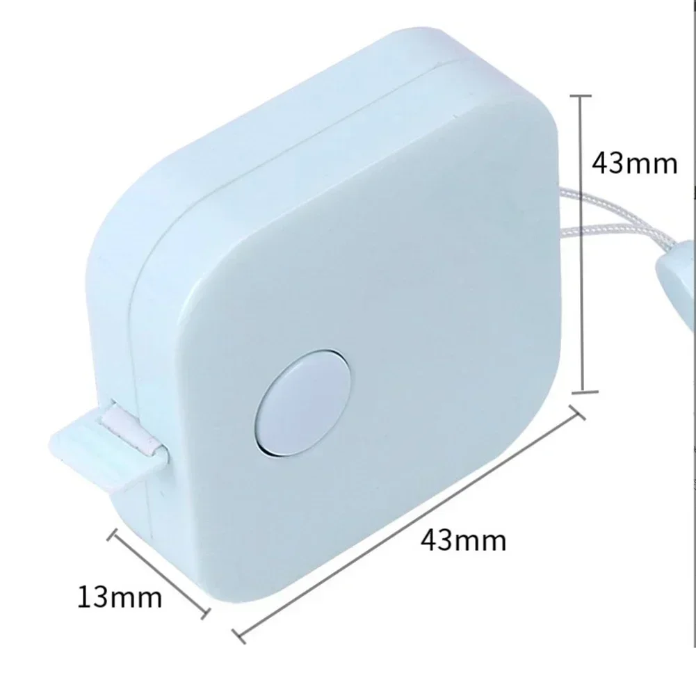 أداة قياس شريط قياس البلاستيك المحمولة العملي R الشريط الخياطة القماش خياط قابل للسحب قاعدة لينة دائم