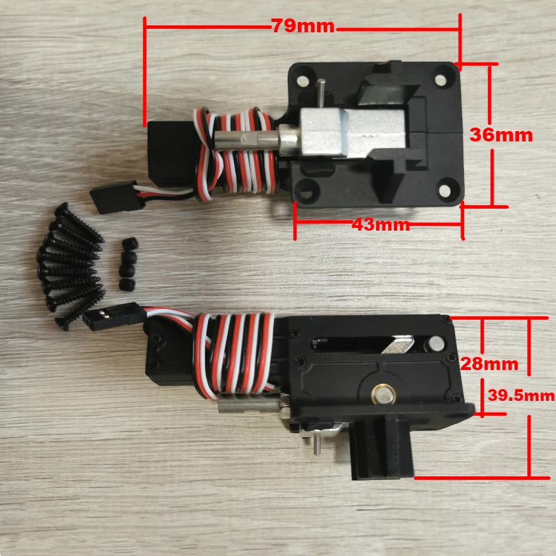 1700mm 1.7m F4U V3 Version Blue Painted Accessories Aircraft Model Spare Parts Retractable Metal Landing Gear