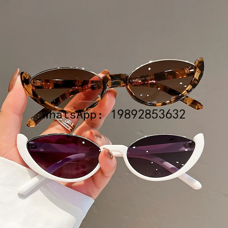 Cat's eye sunglasses, fashion glasses, simple avant-garde sunglasses